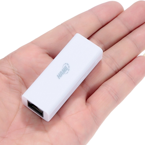 

2 in 1 HAME A15 World's Smallest Wireless Router 3G/Wi-Fi 150Mbps 3G Hotspot USB White