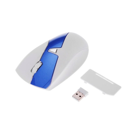 

2.4GHz 4 Buttons Adjustable DPI Wireless Mouse Mice Optical Engine 10M Receiving Distance with Mini Receiver For Laptop Notebook Support Windows Mac