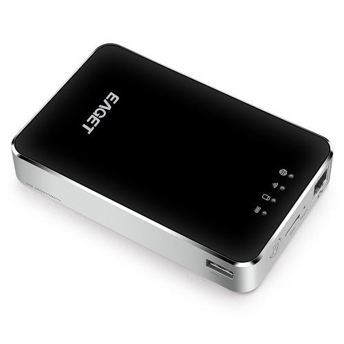 

EAGETA A86 1TB USB3.0 High-Speed Wireless WIFI Portable External Hard Disk Drive Electronics Storage Device 3G Router Mobile Power Bank for Laptop & Desktop