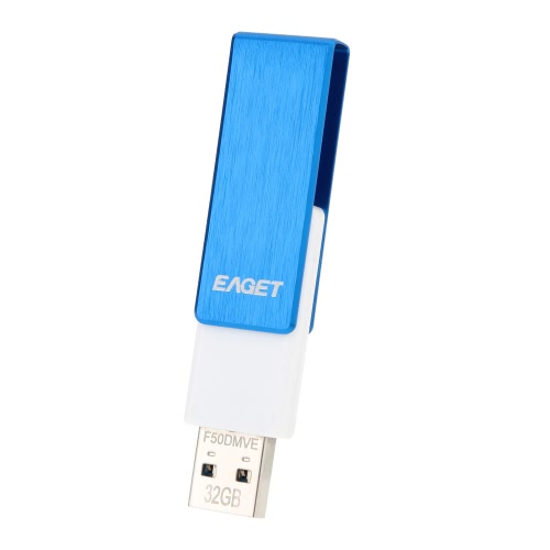 

EAGET F50 Couple Lover Rotation USB3.0 High Speed Metal Flash Pen Drives Memory Fashion Mini Waterproof Encryption