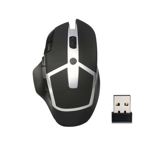 

Adjustable DPI 8 Buttons Gaming 2.4GHz Optical Wireless Mouse Mice with USB Receiver for Laptop Desktop PC