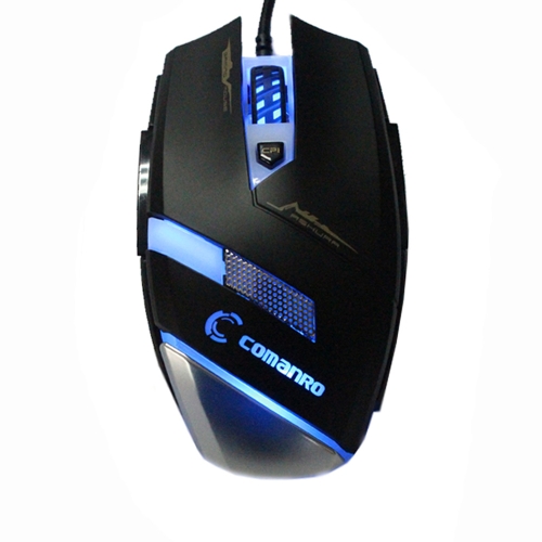 

COMANRO 2000DPI Adjustable 4D USB Wired Professional Optical Gaming Mouse LED Backlight for PC Laptop Desktop