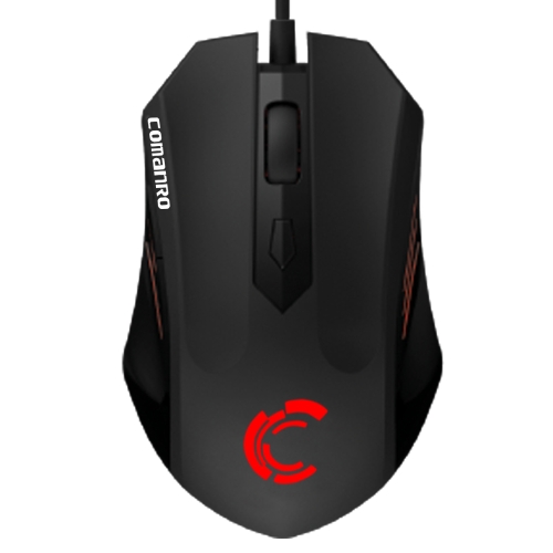 

COMANRO 2400DPI Adjustable Professional USB Wired 6D Optical Gaming Mouse 4 Switchable Backlights