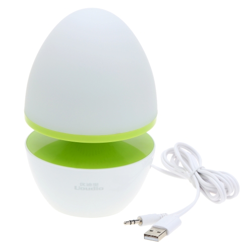 

Uoudio Mini USB Powered Computer Speaker LED Light for Desktop Laptop Notebook Smart Phone MP3 MP4