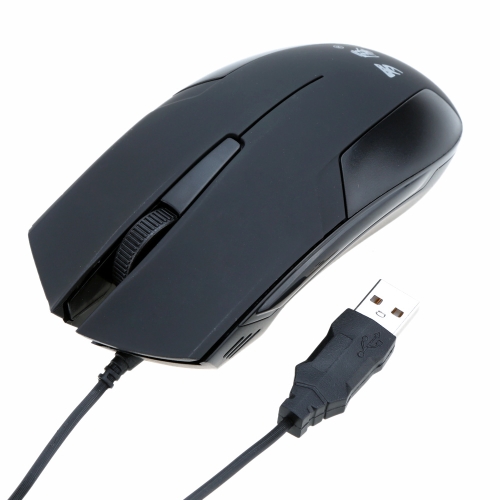 

LUOM 1200DPI 3 Buttons 3D USB Wired Optical Office Business Mouse Mice for PC Laptop Desktop