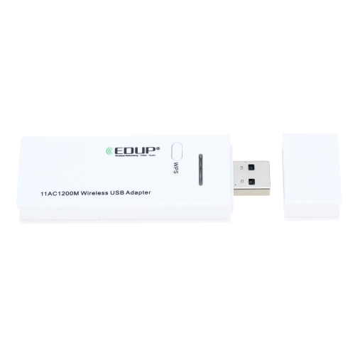 

EDUP Dual Band 2.4GHz 5GHz 802.11AC 1200Mbps IEEE 802.11 a/b/n/g/ac Wireless Wifi USB 3.0 Adapter