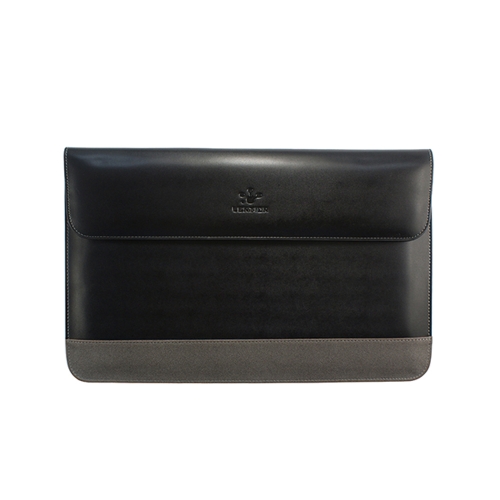 Lention Genuine Leather Flap Sleeve Bag Case Pouch for MacBook Pro/Pro with Retina 15.4" Ultrabook Laptop Notebook