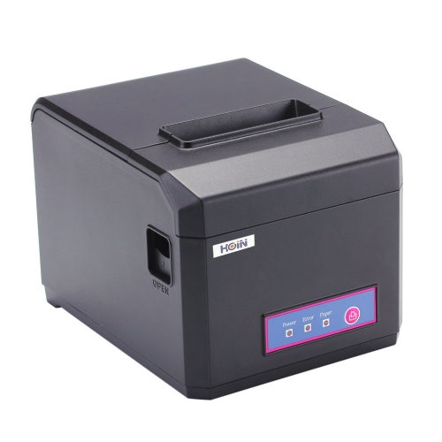 

Hoin High-speed 80mm & 58mm POS Dot Receipt Paper Barcode Thermal Printer USB+Bluetooth 3.0 & 4.0 300mm/s for Supermarket Store Bank Restaurant Bar