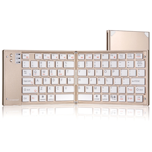 

MOTOSPEED Universal Mini Wireless Bluetooth 3.0 Folding Foldable Keyboard for iPhone iPad iOS Android Smartphone Tablet Portable