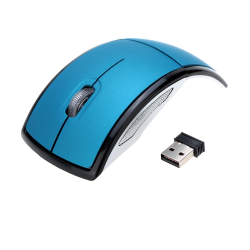 

USB Wireless 2.4GHz Arc Folding Mouse for Laptop Tablet PC