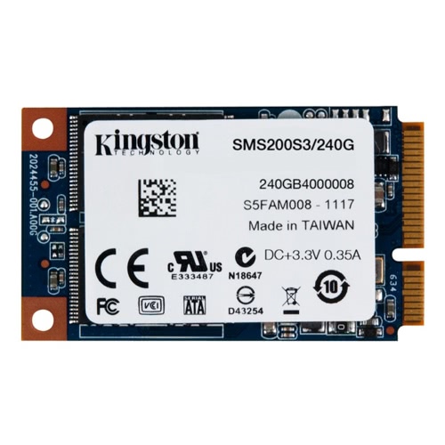 

Kingston 240G Digital MS200 SSDNow Internal SSD mSATA(6Gbps) Solid State Drive MLC for Notebooks Laptop Ultrabooks SMS200S3/240G