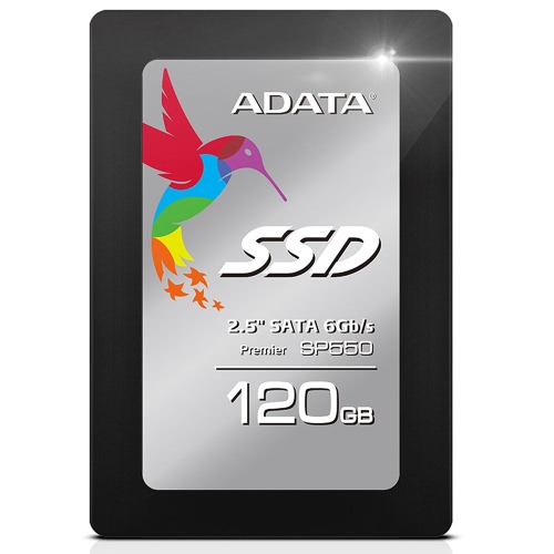 

ADATA Premier SP550 120G SSD 2.5 inch SATA 3.0 6Gb/s Internal Solid State Drive TLC for Desktop Laptop Notebook Ultrabook