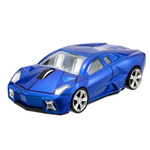 

2.4GHz Wireless Racing Car Shaped Optical USB Mouse/Mice 3D 3 Buttons 1000 DPI/CPI for PC Laptop Desktop