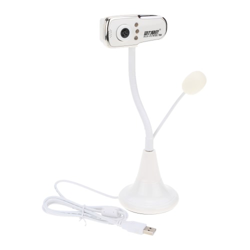 

USB 2.0 12 Megapixel 3 LED Web Cam HD Camera with MIC for Computer Desktop Laptop PC