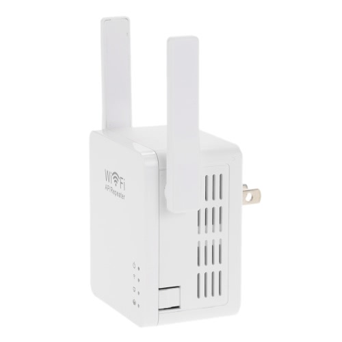 

300Mbps WiFi Wireless Network Repeater Repetidor AP Client Wireless-N Range Signal Extender Dual External Antenna Full Coverage 802.11 b/g/n