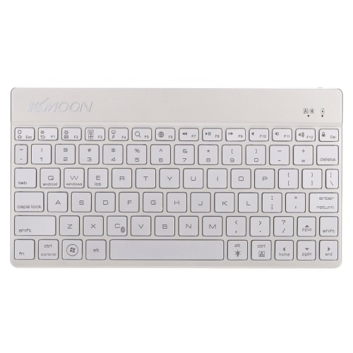 

Portable Mini Ultra Slim Thin Aluminum Backlit Bluetooth Wireless Keyboard for iPhone 6s/iPad Pro/MacBook Mobile Phone Tablet PC