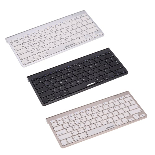 

Kkmoon Portable Ultra Slim Thin Bluetooth 3.0 Wireless Keyboard for iPhone 6s/iPad Pro/MacBook Mobile Phone Tablet PC