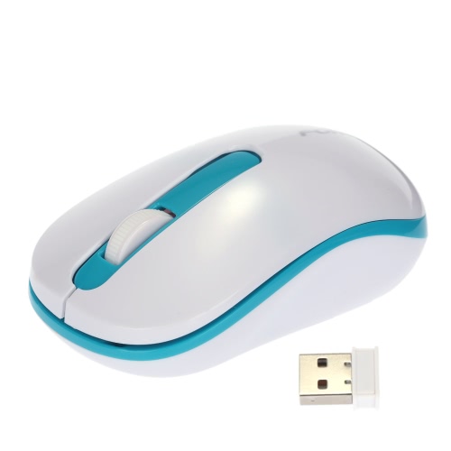 

FOREV 2.4G Wireless Ergonomic Mobile Optical Mouse Cordless Mice 1600 DPI High Precision with USB Receiver for Mac Laptop Notebook PC Desktop Computer