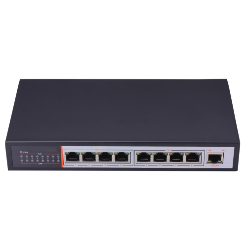 

8-Port 100/1000Mbps 3.6Gbps PoE Switch Power over Ethernet IEEE802.af 96W 48V for Cameras AP VoIP