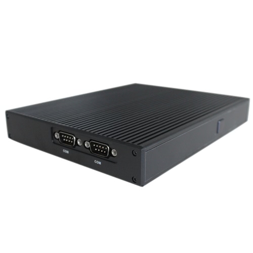 

DT Mini PC Desktop Computer VX Intel Celeron J1800 Dual Core CPU 2.41GHz with 2G DDR3L RAM & 32G SSD & PCI-E WiFi Card 1*LAN Antennas USB 3.0 HDMI HD 1080P 19V 65W Fanless