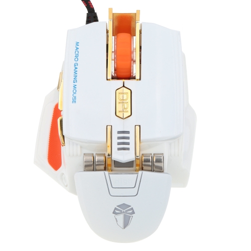 

LUOM Professional Wired Optical 7 Keys 4000DPI Adjustable Macro Recording Gaming Mouse