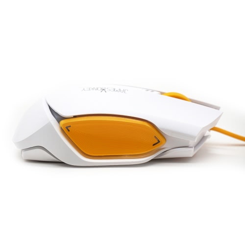 

James Donkey Adjustable 3 Levels 2000 DPI USB Wired Optical Gaming Mouse with Six Buttons Two Side Buttons for PC Laptop Desktop Gamer