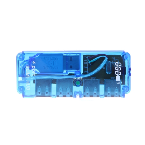 

New 4 Port Mini USB 2.0 HUB High Speed 480 Mbps