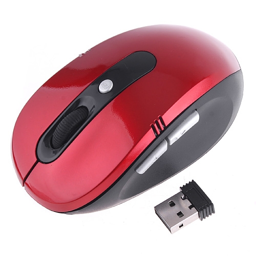 

Portable Optical Wireless Mouse USB Receiver RF 2.4GHz