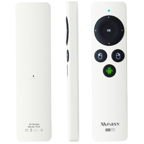 

Measy RC9 Mini Handheld 2.4G Wireless Gyroscope Fly Air Mouse Remote Control for PC Android TV Box Smart TV