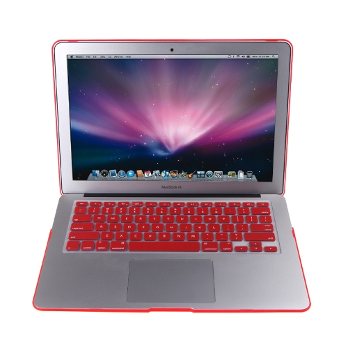 

Matte Hard Shell Case Keyboard Protector Cover for MacBook Air 11" Pink