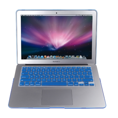 

Matte Hard Shell Case Keyboard Protector Cover for MacBook Air 13" Dark Blue